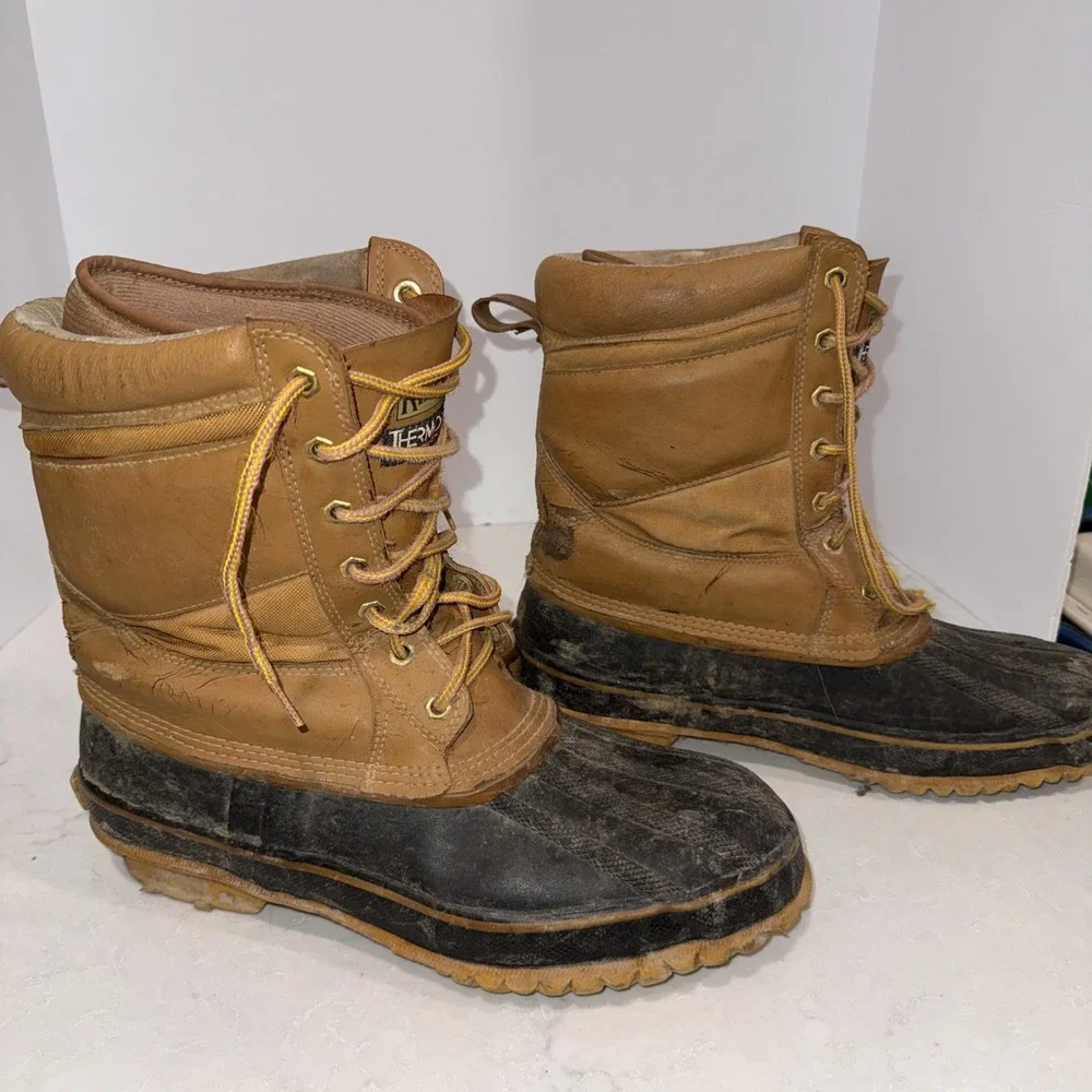 Ranger Thermolite Boots Men's Size 11 Waterproof Steel Shank Leather Top